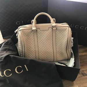 Gucci Limited Edition Microguccissima Boston Bag